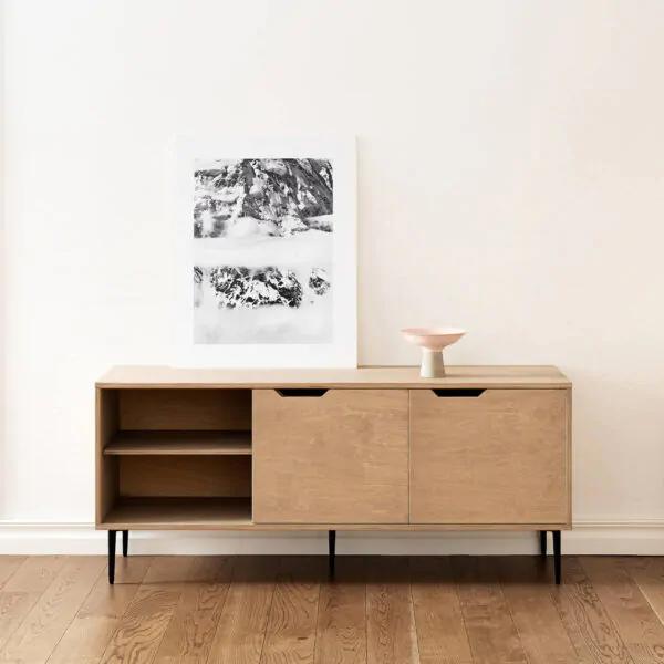 Buffet Noble 200cm — Chêne plaqué