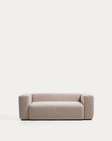 Canapé Blok 2 places chenille beige