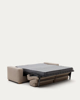 Canapé-lit Anley 4 places beige