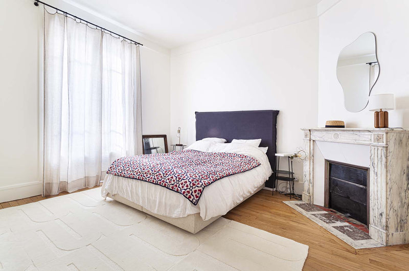 Le Tapis en laine Opéra — Blanc Crème