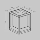 Luminaire TRIM — Extérieur