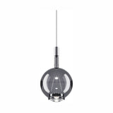 Suspension SKY-FALL ROUND Fumée brillante Moyen