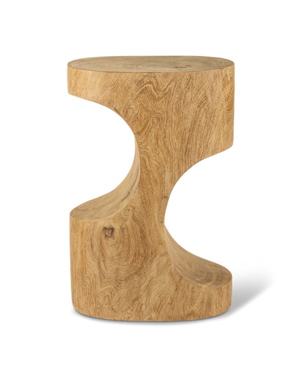 Tabouret Double Arch — Cognac