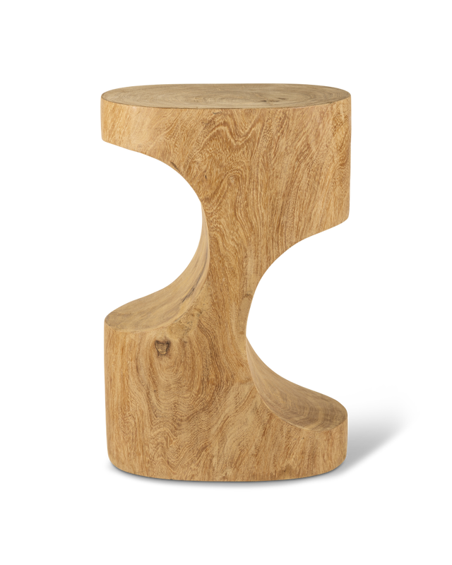 Tabouret Double Arch — Cognac