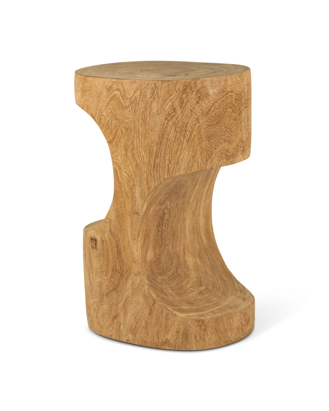 Tabouret Double Arch — Cognac