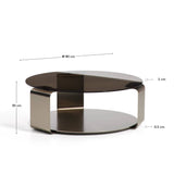 Table basse Dolven Ø80