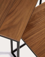 Ensemble 2 tables d'appoint YOANA