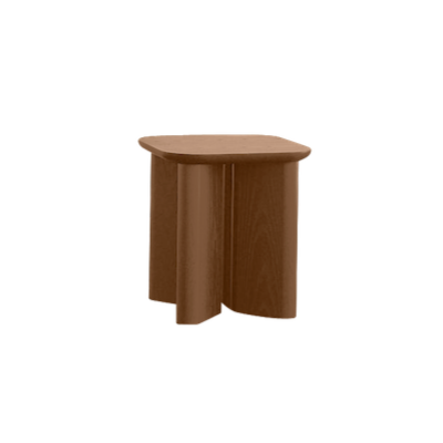 Table d'appoint GARANCE — Frêne finition noyer