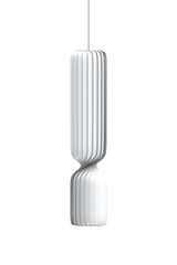 Suspension TR41 120x25 cm PC/Nonwoven — White
