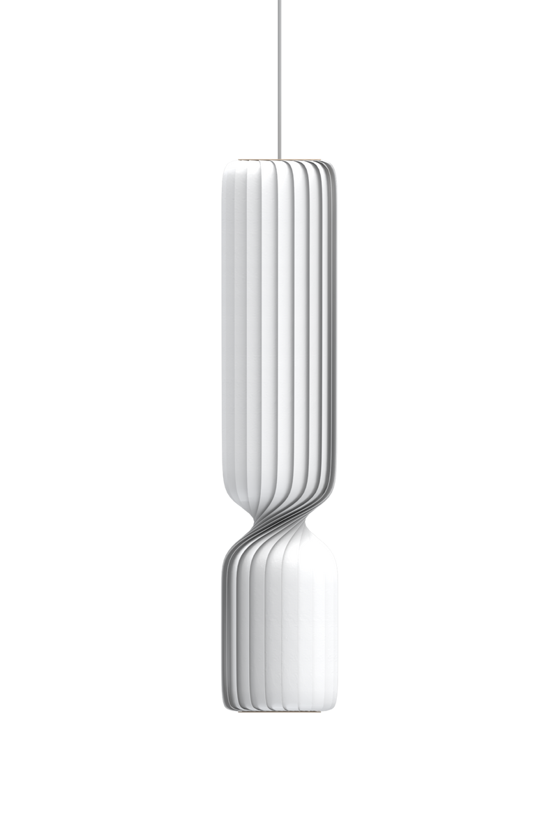 Suspension TR41 120x25 cm PC/Nonwoven — White