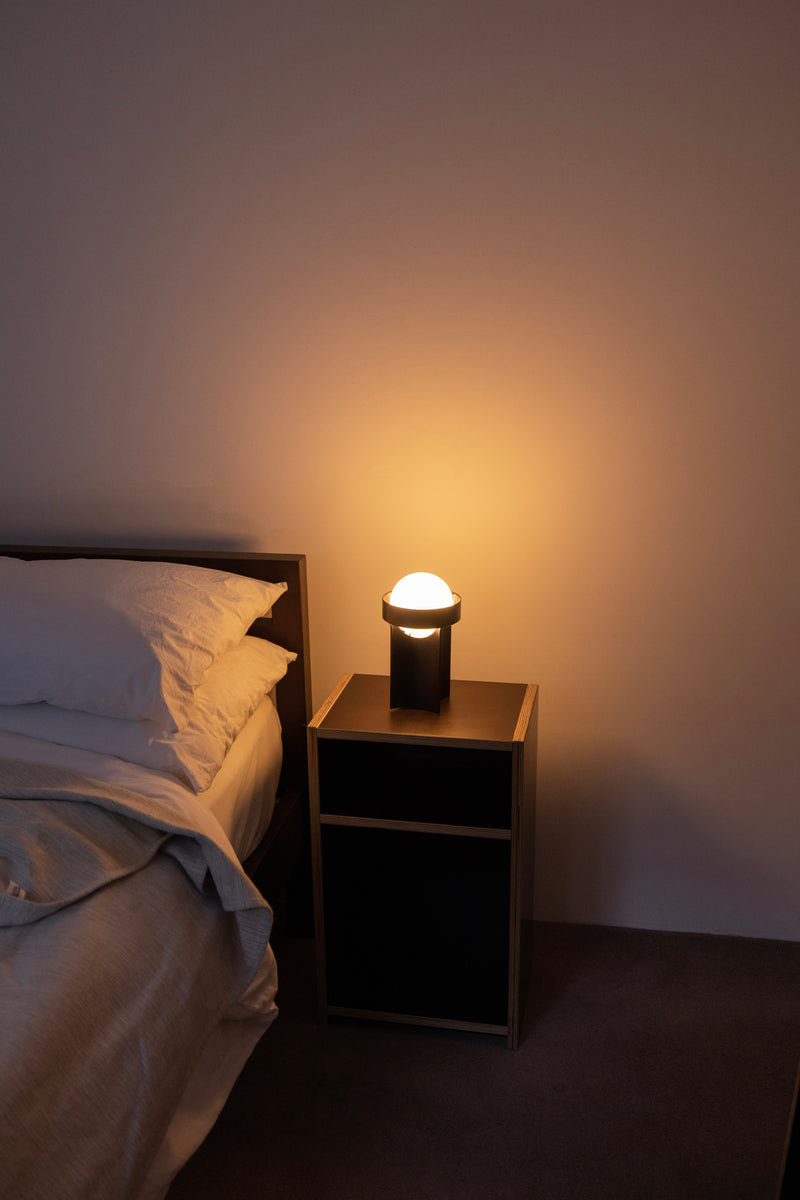 Lampe de table Loop & Sphere III — Noir