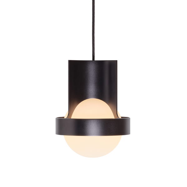 Suspension Loop & Sphere IV — Noir