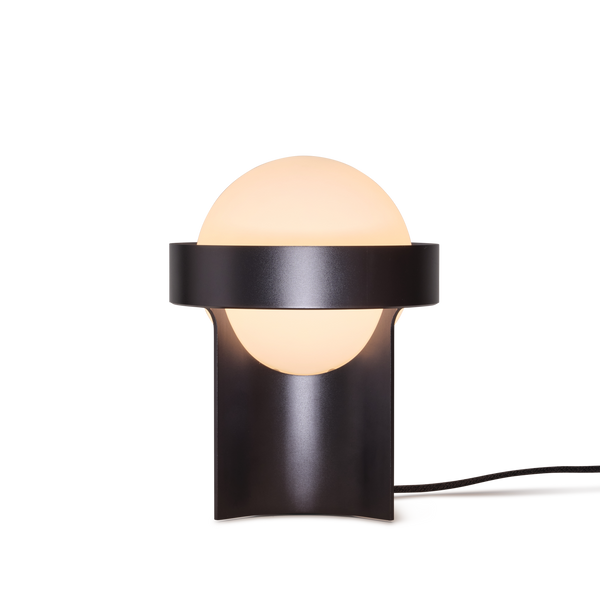 Lampe de table Loop & Sphere IV — Noir