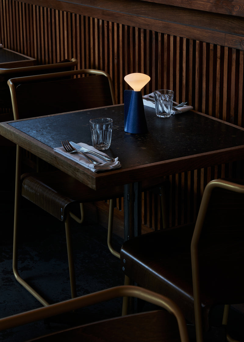 Lampe portable Mantle — Bleu