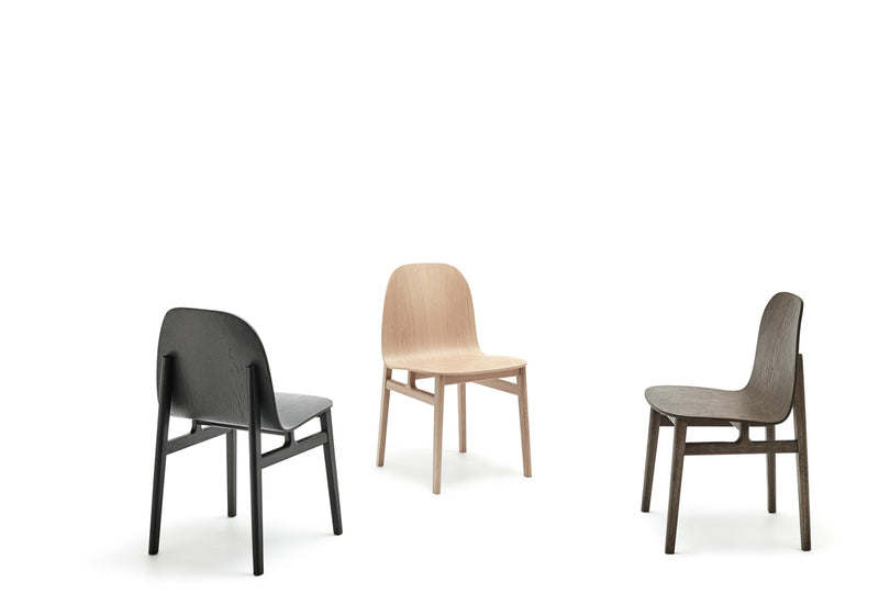 Chaise Terra — Chêne noir