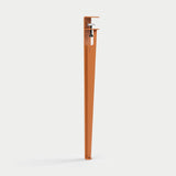 Pied de table Tiptoe 75cm - Rouge Tangerine