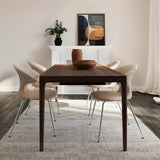 Table de diner Heart & Soul — Oak / obsidian black