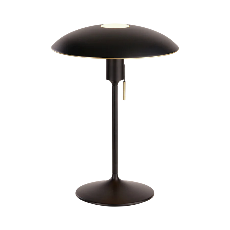 Lampe de table Manta Ray — Black & Brass