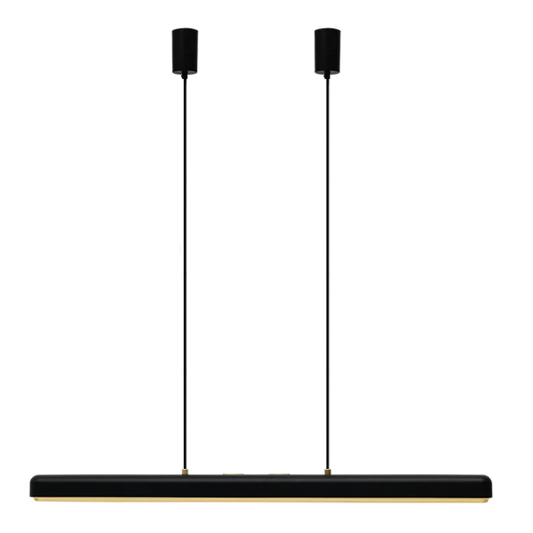 Suspension Hazel Branch — Black / brushed brass
