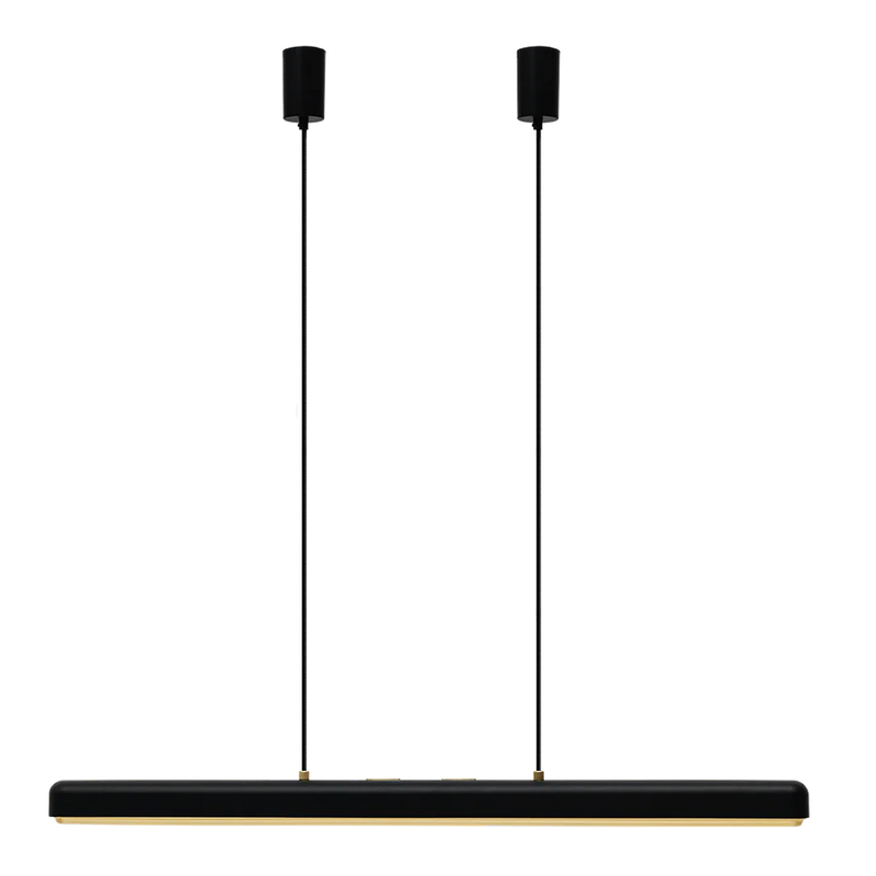Suspension Hazel Branch — Black / brushed brass