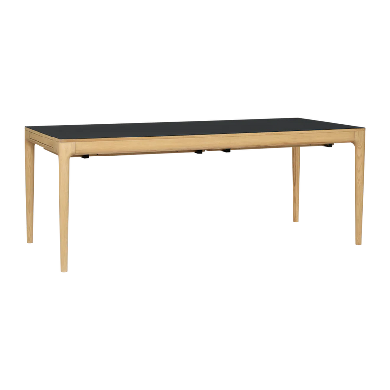 Table de diner Heart & Soul — Oak / obsidian black