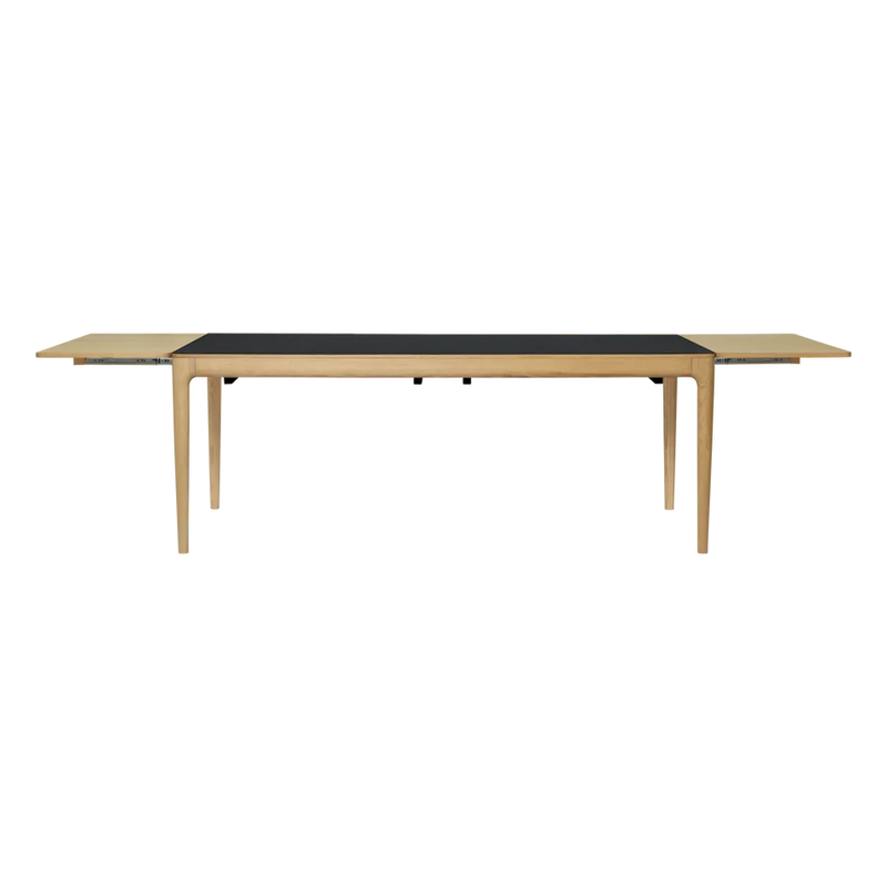 Table de diner Heart & Soul — Oak / obsidian black