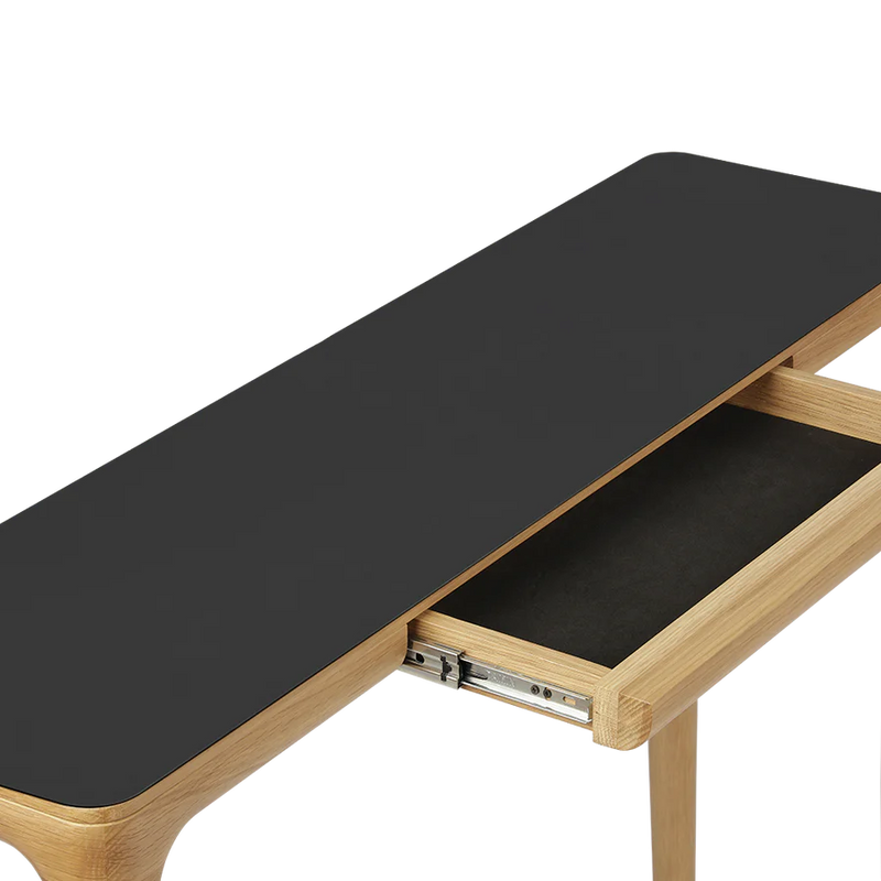 Console Heart & Soul — Oak / Obsidian Black