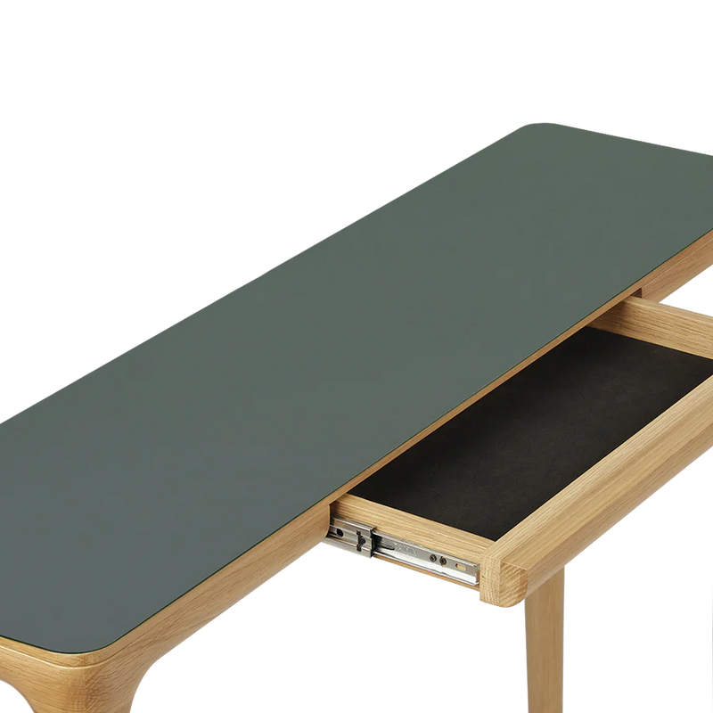 Console Heart & Soul — Oak / Moss Green
