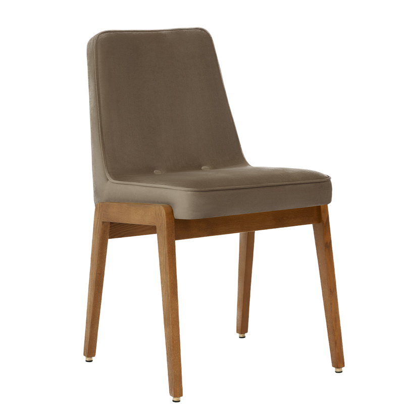 Chaise Var 200-125 — Shine Velvet Taupe