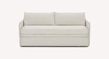 Canapé-lit gigogne GAIA — Velours Beige