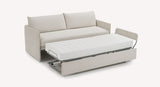 Canapé-lit gigogne GAIA — Velours Beige