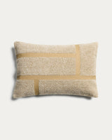 Housse de coussin Lomel écru