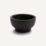 Coupelle en bois NYESI — Acajou brûlé