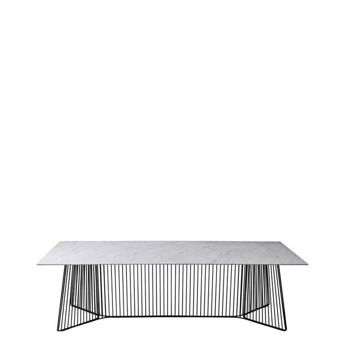 Table de diner Anapo — White, black