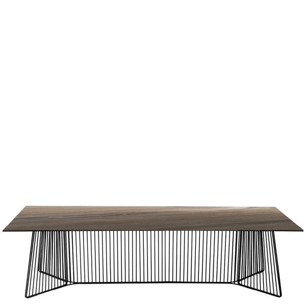 Table de diner Anapo — Natural, black