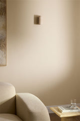 Applique Davise travertin et bois H16