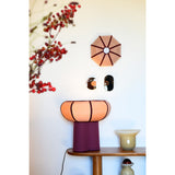 Applique Nine - Grenat et Rose Fard - packshot