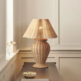 Lampe de table ATHENA — Rotin