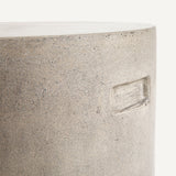 Bout de canapé RASKIN — Gris ciment