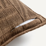 Housse de coussin HESPER — Chenille jacquard