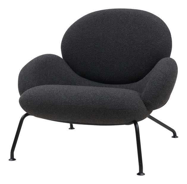 Fauteuil Baixa — Acier noir & Felt 636
