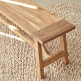 Banc FILIPE — Teck massif