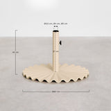 Pied de parasol CAROLYS — Beige Ø60 cm