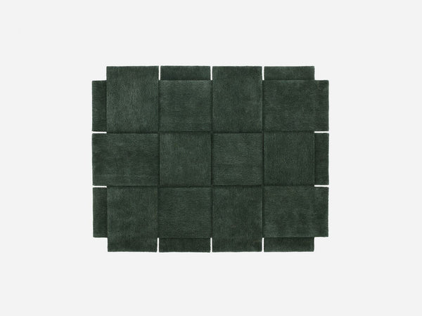 Tapis Basket - 185x240cm — Green