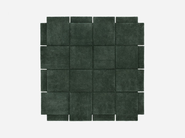 Tapis Basket - 245x245cm — Green
