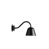 Applique extérieure Bell Short — Ø 17cm noir