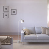 Lampadaire OISEAU — H130 cm sable / laiton
