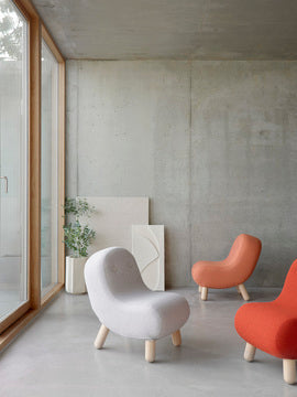 Fauteuil Bob — Frêne naturel & Griffon 995 TD