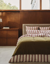 Couvre-lit BOUTIS Velours Bronze