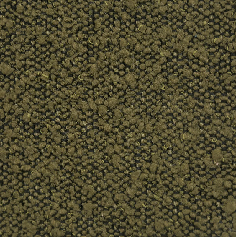 Fauteuil Nicolo Chêne fumé - Tissu bouclé — Olivegreen